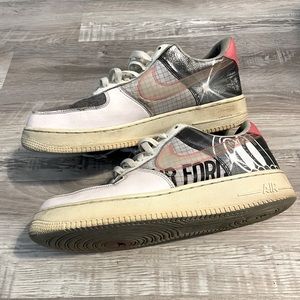 Nike Air Force 1 '07 PRM 2 Light Soft Crimson Pink/Sail Zine Mens 9.5 CI0066 600